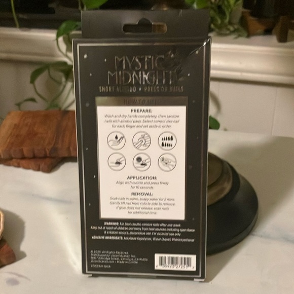 Mystic Midnight Black Nail Set - Picture 2 of 5